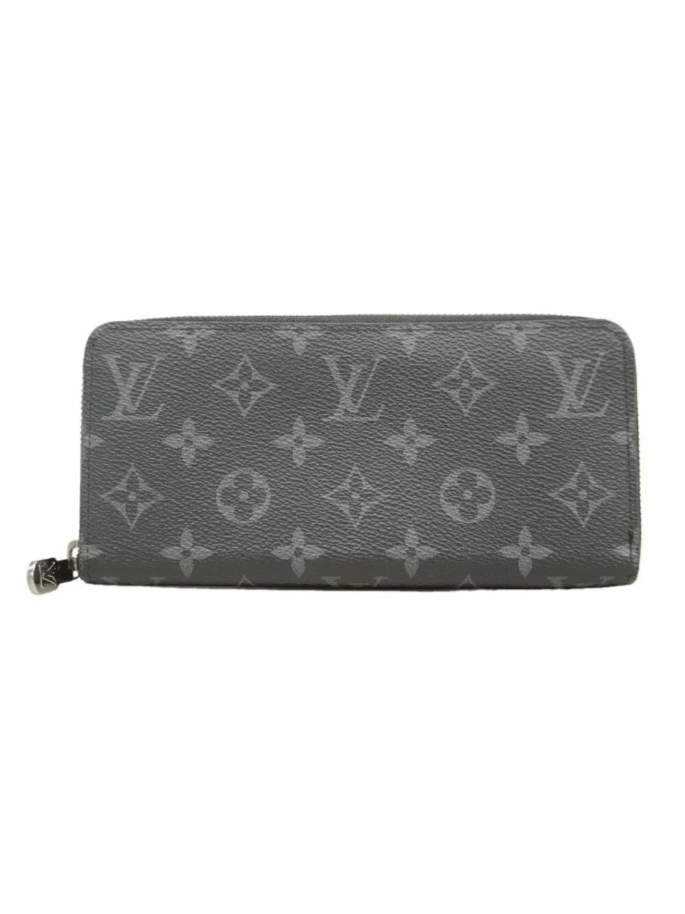 Louis Vuitton Wallet Monogram Eclipse Zippy Horizontal Black